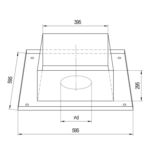 Дымоход ППУ 0,5мм Ф210 составная нержавеющая сталь (Феррум)