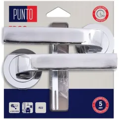 Ручки раздельные PUNTO LM/A R.TLK52.EVO/HD CP-8 хром (45567